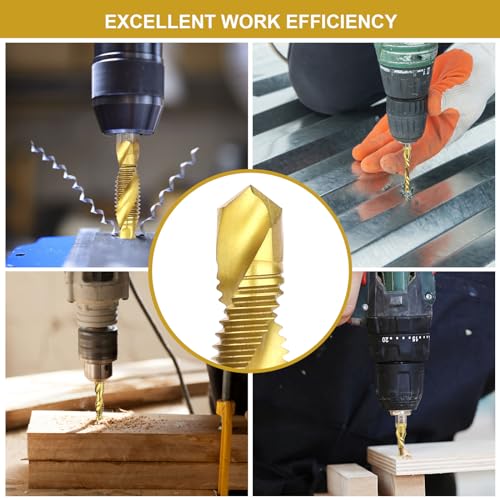 Image of Valkynos Drill Tap Set with Quick-Change Adapter of 13Pcs