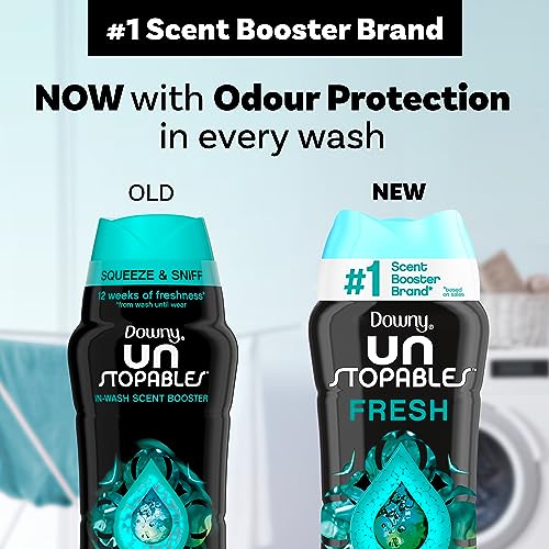 Image of Downy Unstopables In-Wash Laundry Scent Booster Beads, Fresh, 9.1 oz