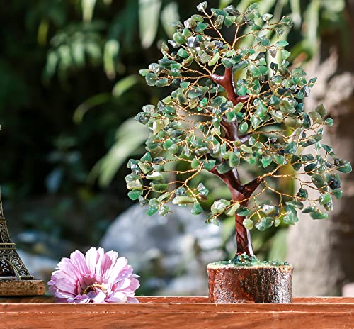 Image of Crocon Green Aventurine Crystal Tree Birthday Gifts for Women & Men 10-12 inch