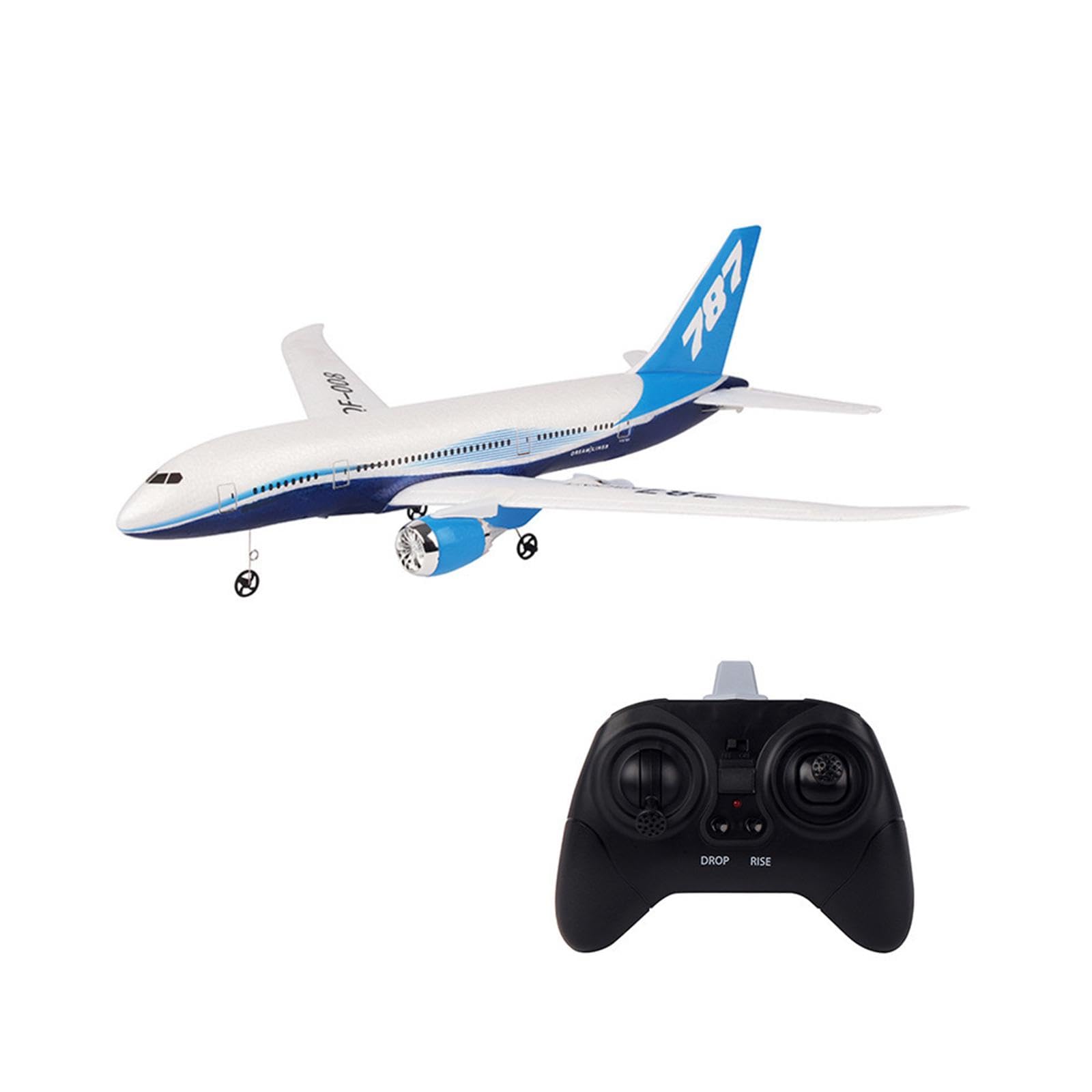 RC Airplane with Night Light Aircraft Model Toy for Boys Beginner Girls-image-49