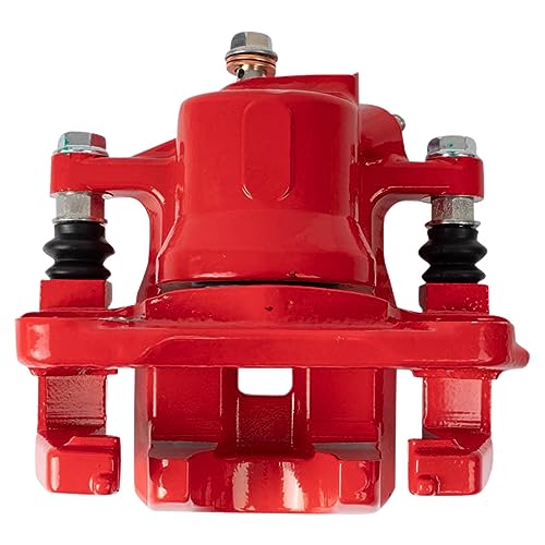 Image of TRQ Performance Rear Driver and Passenger Side Brake Caliper Set Hardware Compatible with 06-11 Toyota RAV4