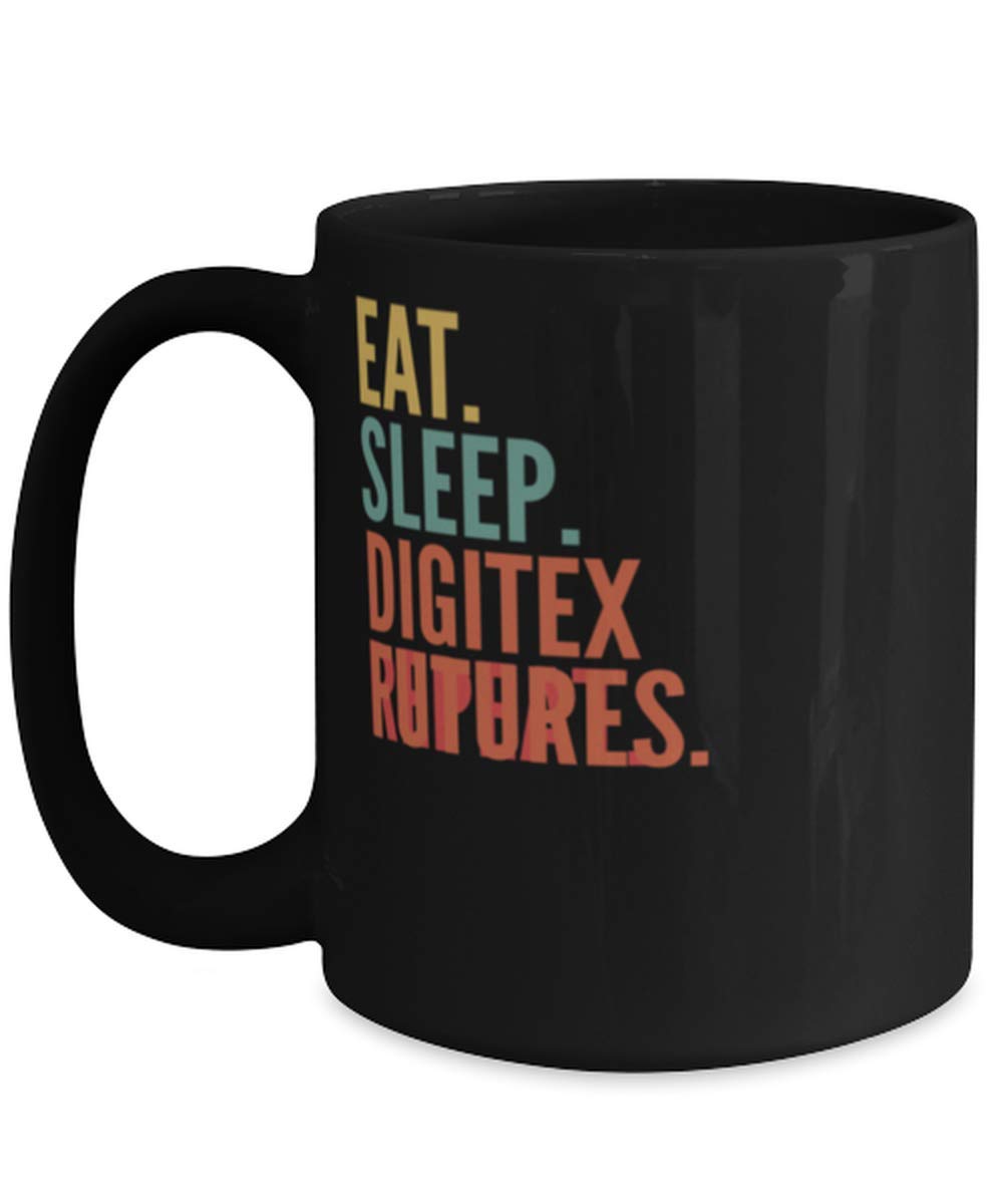 Digitex Futures Crypto, Eat Sleep Digitex Futures Repeat Mug 15oz, black