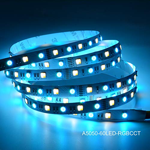 Tira LED Flexible RGB+CCT 5 Metros 300 LEDs IP67 miniatura 4