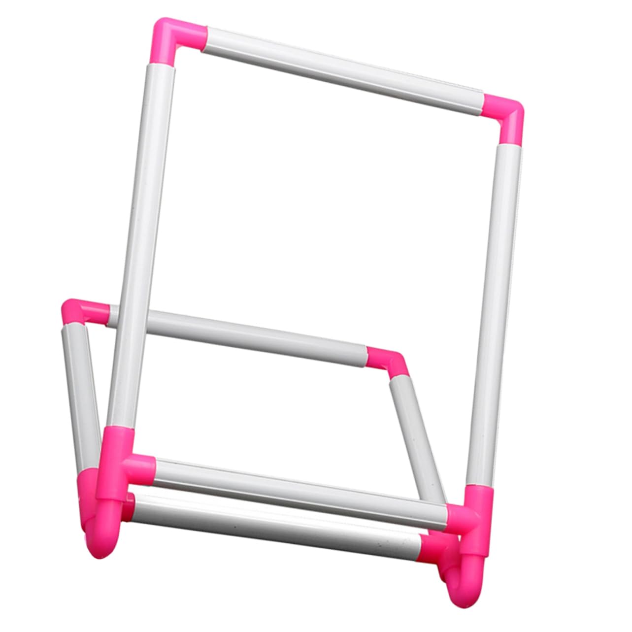 CIMAXIC Embroidery Frame Stand PVC Cross Stitch Rack Small Hoop for Needlework Table Embroidery Shelf Cross Stitch Holder