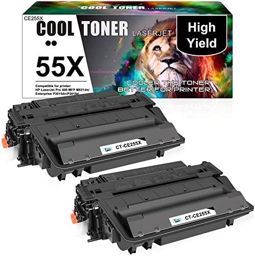 قیمت و خرید جایگزینی کارتریج تونر سازگار با Toner برای HP 55A CE255A 55X  M521dn برای HP Laserjet Pro 500 MFP M521DN M525DN M521DW M525f HP Laserjet  P3015dn P3010 P3015x P3015 P3015d