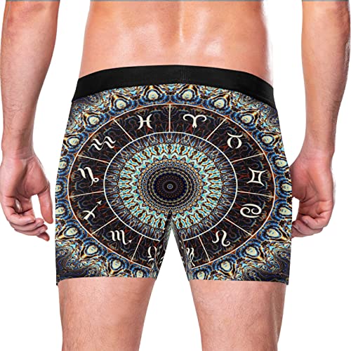 Bóxer para hombre de constelación oriental en pack de 2 calzoncillos de Vnurnrn 3