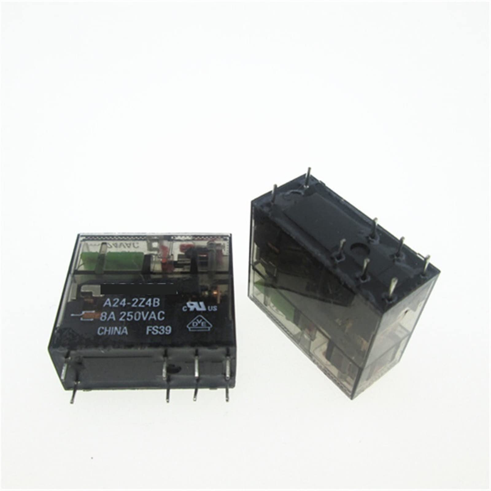 Relé de 24V HF115FPA242Z4B24VAC de 8A AC24V para circuitos impresos PCB 3