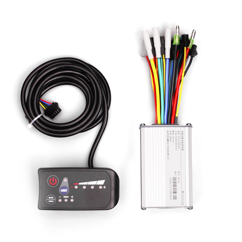 Centralina Monopattino Elettrico Bicicletta elettrica 2. 4V 36V 48 V 250W / 350W Controller Ebike senza spazzole impermeabile for bici elettrico Brushless Motor Controller ( Color : 48V 250W 350W )