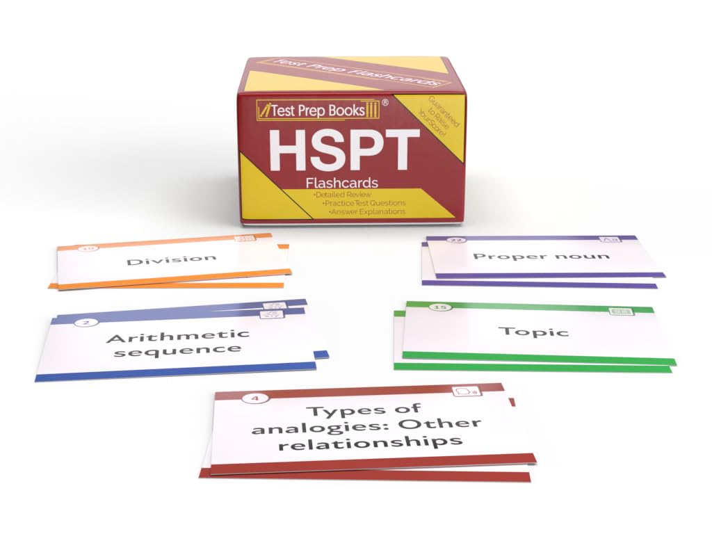 Snapklik.com : HSPT Study Cards 2025-2026: HSPT Prep And Practice Test ...