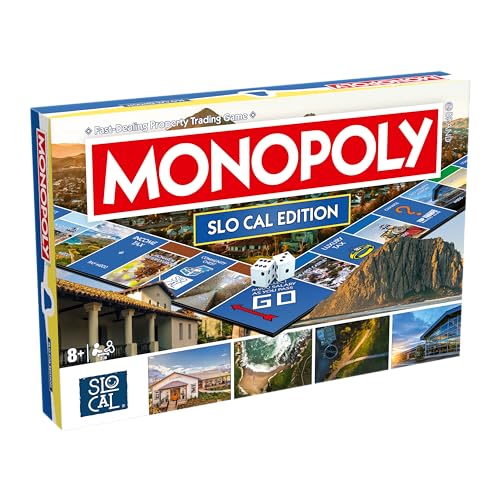 Monopoly Board Game SLO Cal Edition para 2-6 jugadores miniatura 4