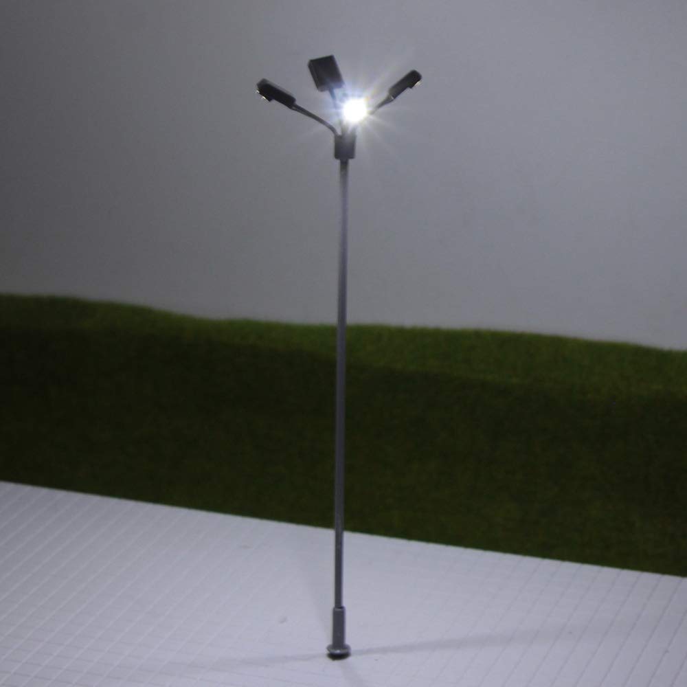 Evemodel 5 PZ. Lampade Stradali da Giardino Lampade 00 / H0 LSL04-5-EU