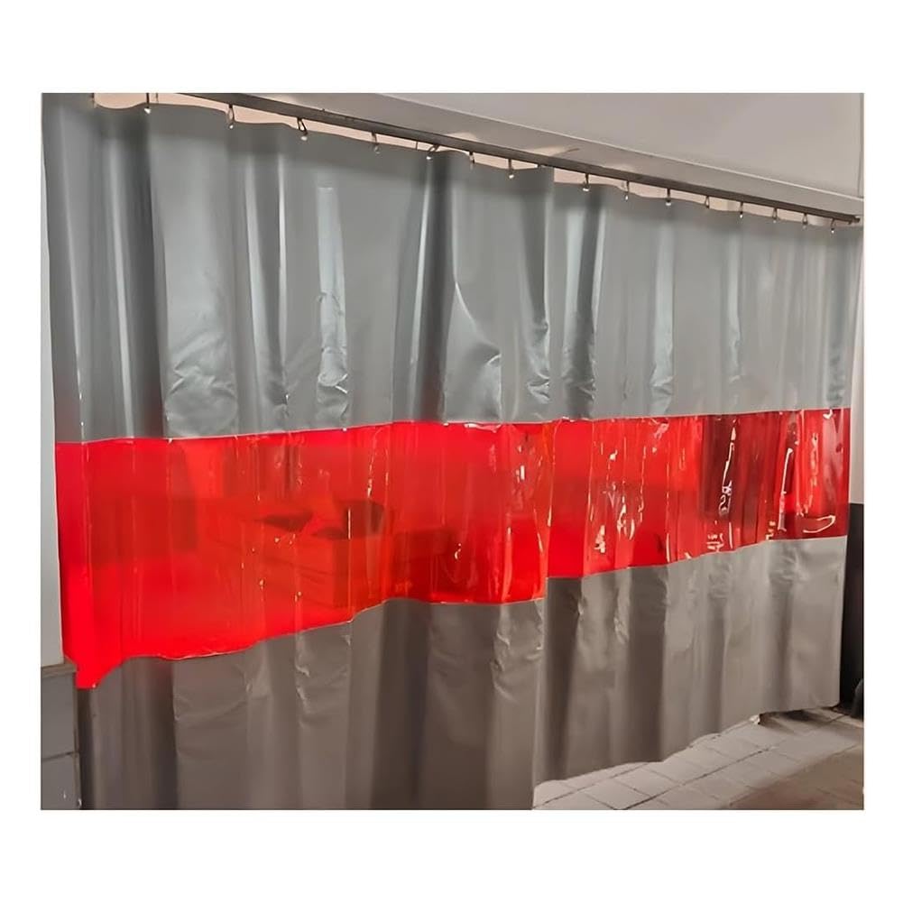 Rygcrud Parete Divisoria Per Saldatura, Coperta Ignifuga Con Finestra Rossa