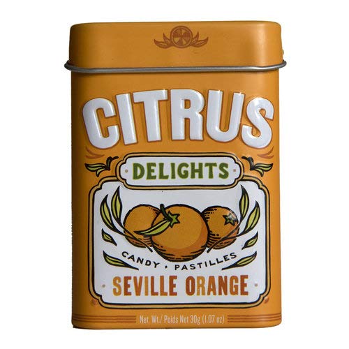 Big Sky Citrus Delights - Candy Pastilles - Citrus Candy Bulk Pack of 12 - Helps Eliminate Bad Breath and Dry Mouth - 1.07 Oz (Seville Orange)