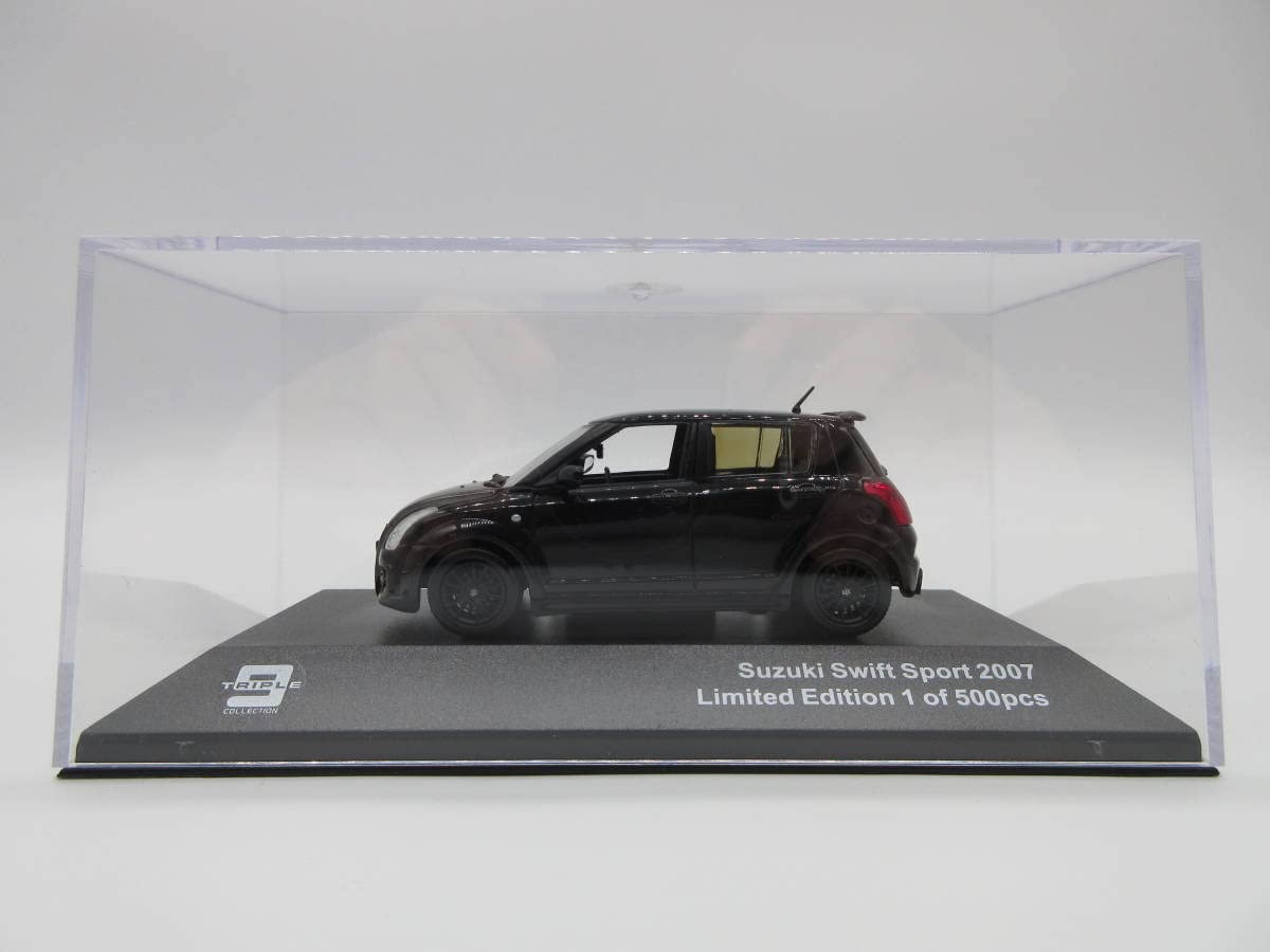 1/43 スイフトスポーツ 2007 リミテッドエディション 限定 ミニカー 黒 Amazon | スイフトスポーツ 2007 リミテッドエディション 500台限定品