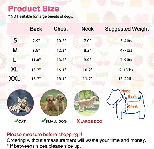 Hylyun 2 Pack Puppy Pajamas - Cats Onesie Soft Dog Pajamas Cotton Puppy Rompers Pet Jumpsuits Cozy Bodysuits For Small Dogs And Cats Xxl #TOP1