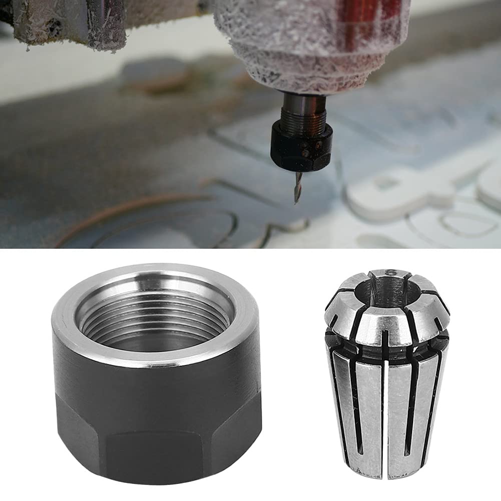 ER11 Spannzangen & Mutter – Federstahl CNC Fräser, 3,175–6 Mm, 0,01 Mm Rundlaufgenauigkeit, Für Fräsen/Bohren/Gravieren