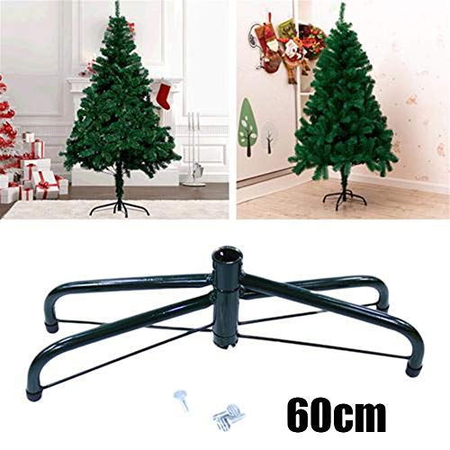 Dedeka 30/40/60CM Base per Albero di Natale,Supporti per Alberi Pieghevole,Accessori per Base in Metallo per Decorazioni Natalizie, per Protezione del Pavimento