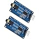 ZkeeShop 2Pcs YX5300 UART Control Serial MP3 Music Player Module Compatible for Arduino/AVR/PIC/ARM