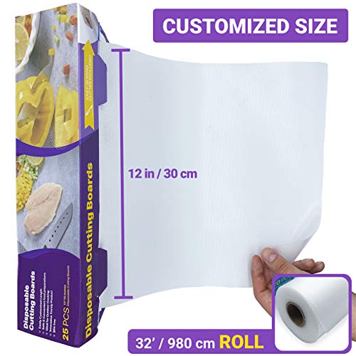 Disposable Plastic Cutting Board Sheets For Bbq & Camping – Large Flexible Chopping Boards – Cutting Mats For Kitchen And Outdoor 32' #TOP5