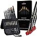 Produktbild LIEBERGE Premium Aquarellpinsel  8 Pinsel aus hochwertigem Synthetik-Zobelhaar  Aquarellpinsel Set ohne Haarverlust beim Malen | Watercolor Brush (8 Pinsel Synthetik-Zobelhaar)