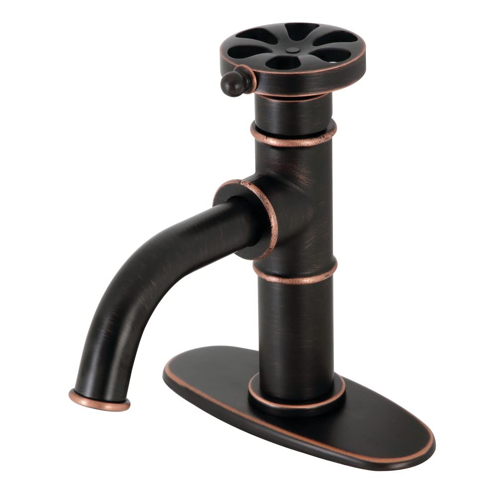 Robinet lavabo Belknap mitigeur bronze Naples monotrou