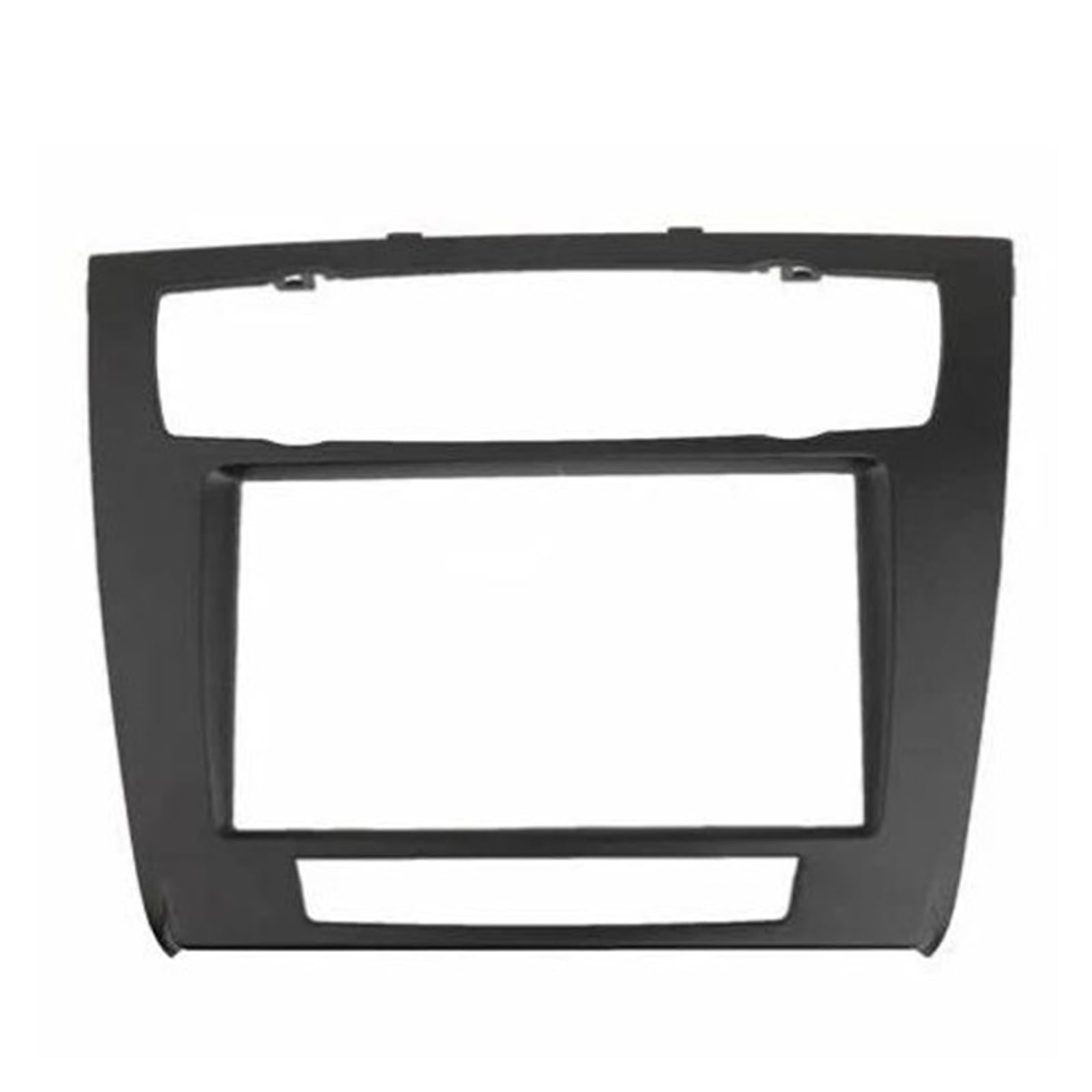 Pannello controllo Kit Montaggio Pannello Cruscotto Cornice Stereo DVD Fascia Radio 2DIN Per Serie 1 E81 E82 E87 E88 2007