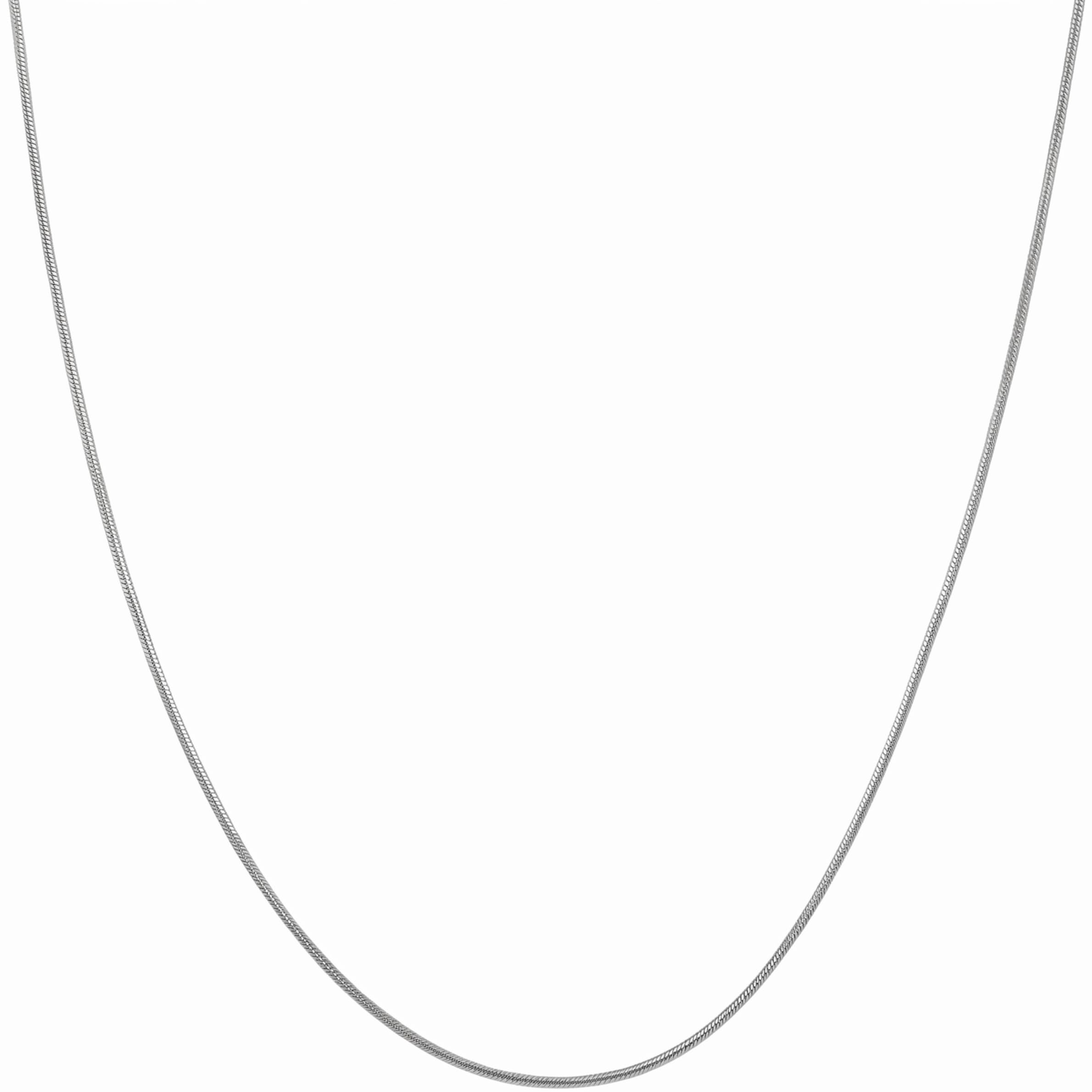 Snake Chain Necklace for Men, 48cm / 19Inch Jewellery Grade Stainless Steel, Anti Tarnish, Waterproof, Steady and Durable Lobster Clasp (1mm Thickness)-image-36
