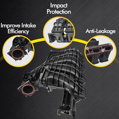 Image of Intake Manifold Assembly w /Gasket Compatible with Jeep Compass Patriot Dodge Avenger Caliber Journey Chrysler Sebring 2007-2017 2.4L Replacement 4884495AK