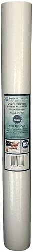 WFD, WF-SP201 - Cartucho de filtro de agua de sedimentos de 2.5 x 20 pulgadas, polipropileno hilado, se adapta a carcasas de sistemas de filtración