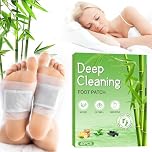 40 Stück Entgiftungspflaster Füße,Detox Fußpflaster Entgiftung,Entgiftungspflaster Füße Original,Natural Cleansing Foot Pads,Detox pflaster,für Stressabbau & Tiefschlaf 100% Natürliche Fußpads