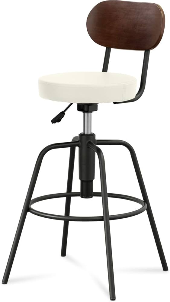 バースツール ① Amazon｜ottostyle.jp アンティーク風 背付きバースツール 【オフ