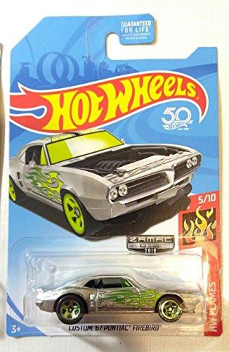 Hot Wheels 2018 50 Aniversario HW Flames Custom Pontiac Firebird miniatura 1