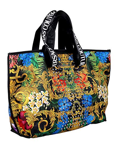 Versace Jeans Couture Multicolor Studded Large Shopper Tote Bag for womens