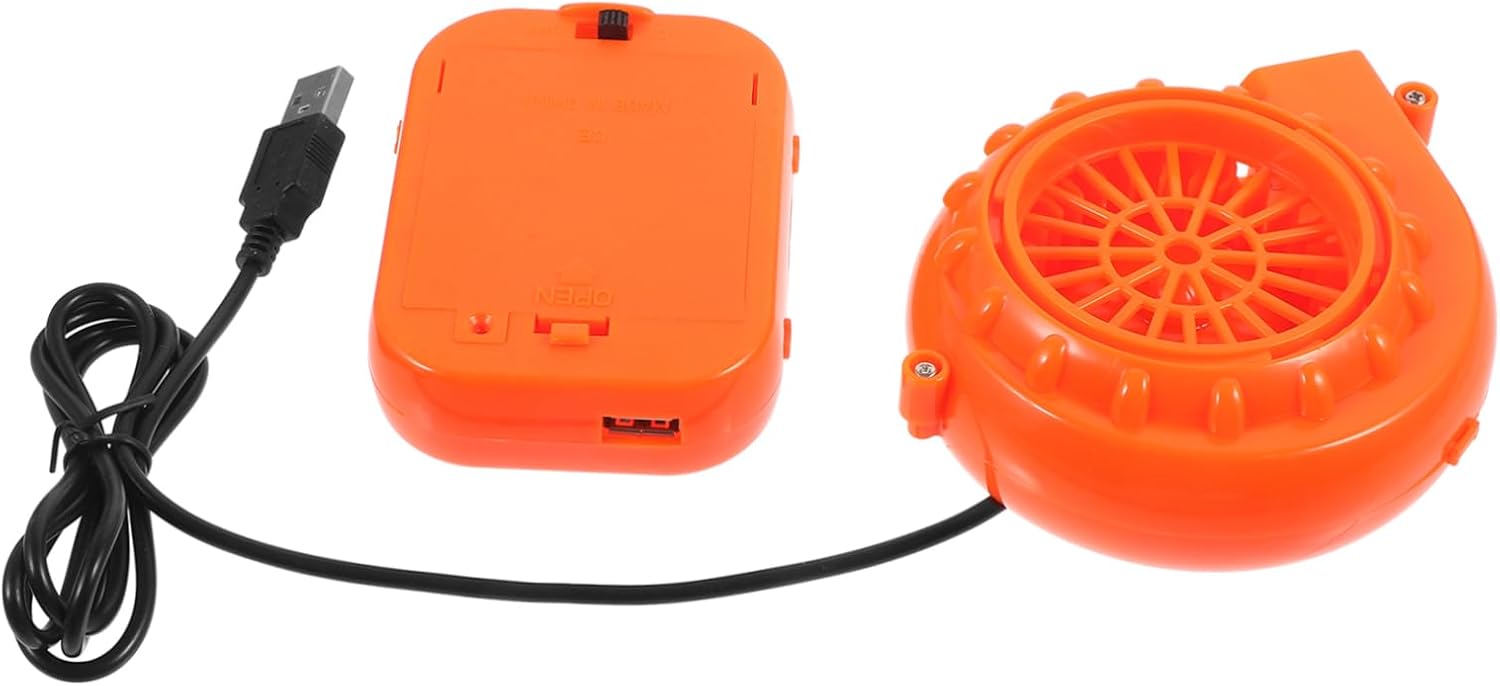 Garneck Mini Blower Paper Plate Holder Reusable Gauge up Air Balloon Pump Portable Air Pump Self Paper Plate