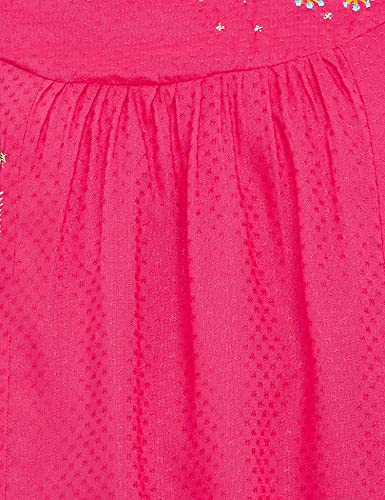 Image of Rangriti Pink Viscose Indie Top for Women