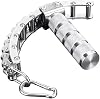 RKXKJ Wrist Exerciser, Arm Wrestling Exercise Handle, 304 Stainless Steel Body, Adjustable Training Intensity, Anti-Slip Texture Handle, for Toproll and Hook Training