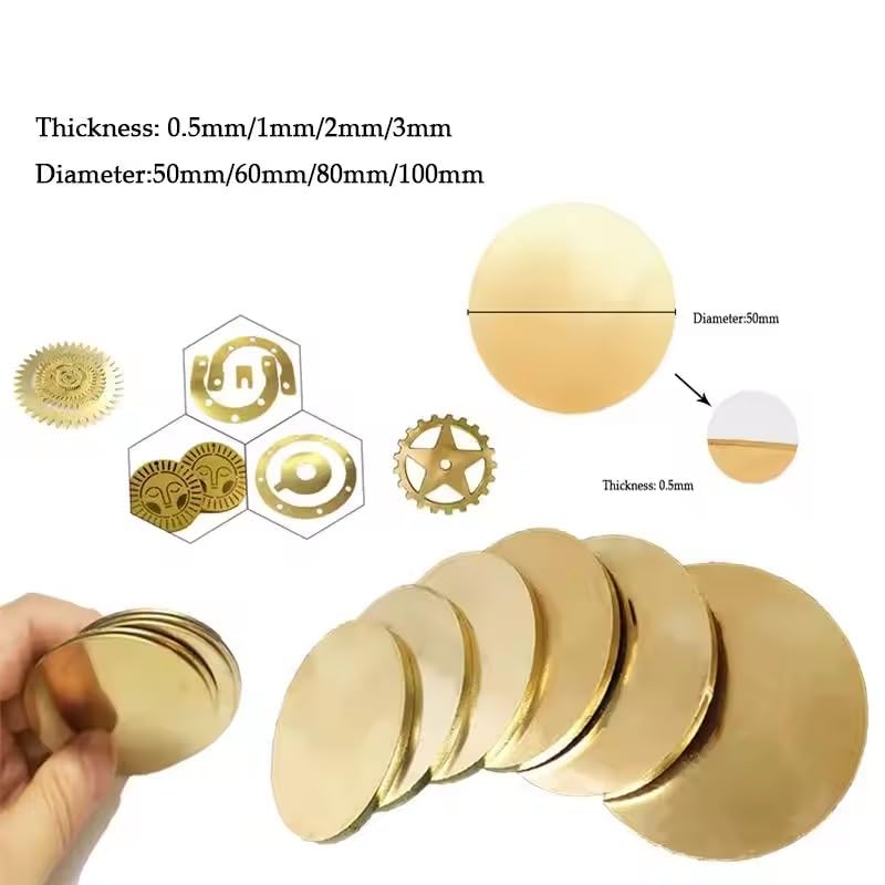 K&S 0.064 in. x 3/4 in. W x 12 in. L Brass Metal Strip