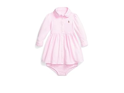 Polo Ralph Lauren Kids Oxford Mesh Dress Bloomer (Infant) Girl