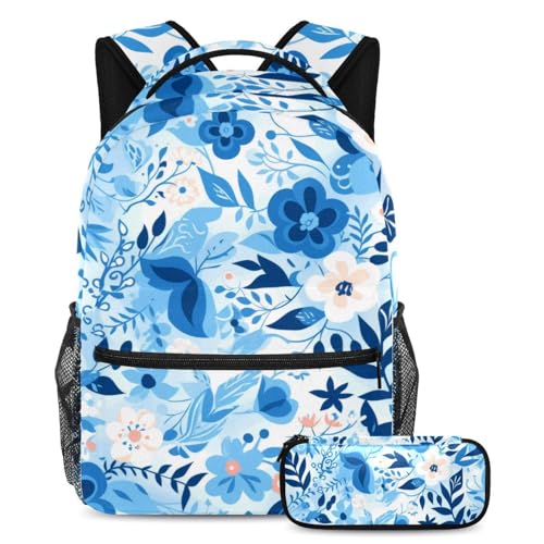 Sac à dos avec trousse à crayons grand volume pour soulager le dos des adolescents