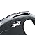 FLEXI New Classic Retractable Dog Leash (Cord), 26 ft, Medium, Black