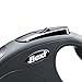 FLEXI New Classic Retractable Dog Leash (Cord), 26 ft, Medium, Black