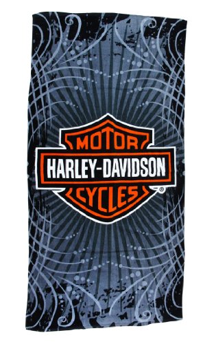 Harley-Davidson Vibe Velour Beach Towel 30 in. X 60 in.