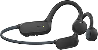ouvido condução óssea | ouvido condução óssea - ouvido sem fio resistentes ao suor para treinos e corrida Microfone embutido para treino, corrida, academia Jiem-br