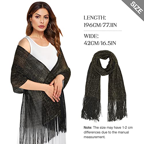 EIMMBD Shawls and Wraps for Women Evening Dresses Wedding Party with Tassel2