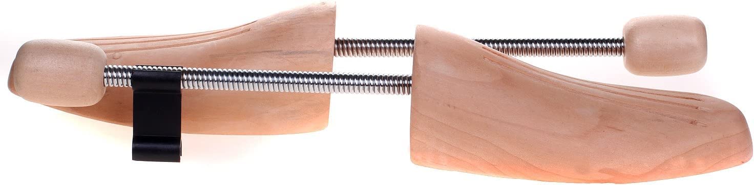 10 pares / 5 pares Hormas de zapato, madera natural, tensor de espiral, hormas. Unisex, tallas a elegir. KXB6001