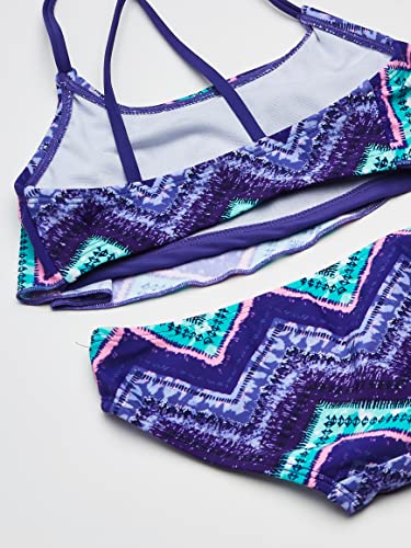 Image of Kanu Surf Girls Cindy Flounce Bikini Beach Sport 2 Piece Swimsuit