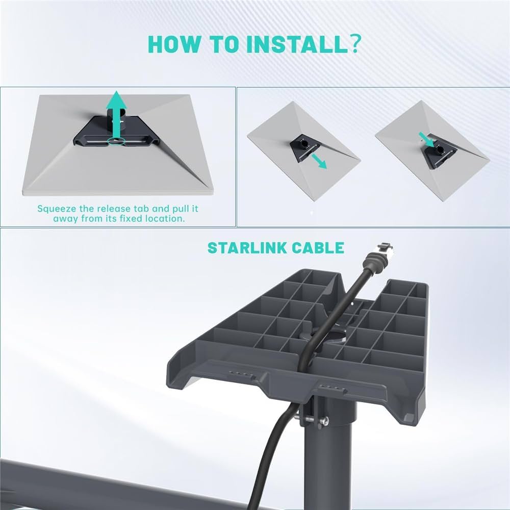 StarLinkブラケット DF1189-3 マウントキット スターリンク Amazon.co.jp: for スターリンク第 3 世代屋根軒取付ブラケット