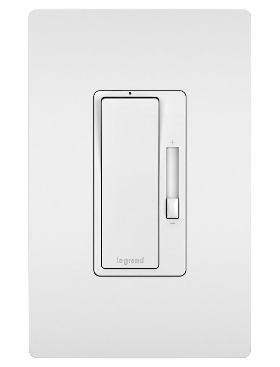 Legrand - Interruptor regulador radiante Pass & Seymour MLV SP/3W 700VA, tricolor, RHLV703PTC