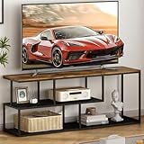 UZELIA Mueble para TV Moderno, Mesa para TV Grande de Hasta 65 Pulgadas, Centro de Entretenimiento Soporte de Telvision...