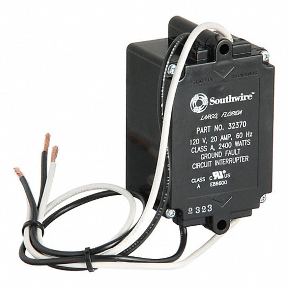 SOUTHWIRE Automatic Reset GFCI Module: #18900000/32370 20A 125V AC